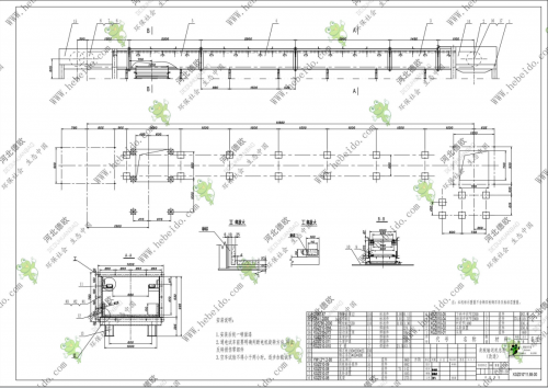 吉林XGZ-1000铸石槽刮板输送机CAD